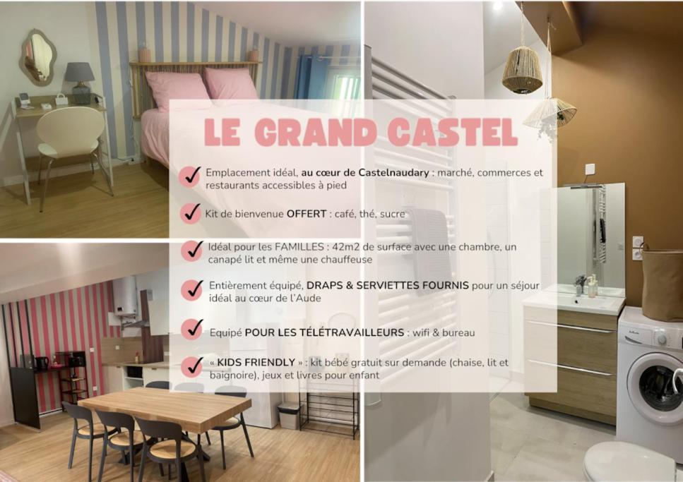 Le Grand Castel Apartment Castelnaudary Exterior photo
